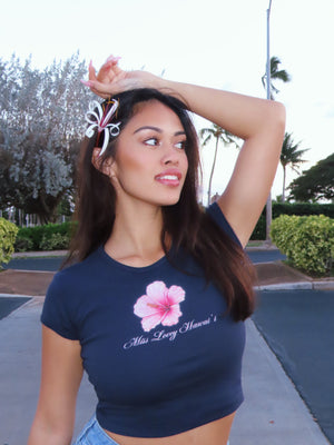 Hibiscus Crop Top