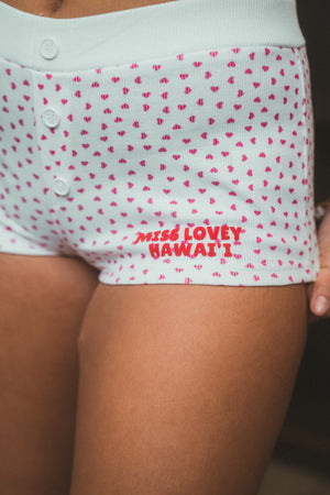 Heart PJ Shorts